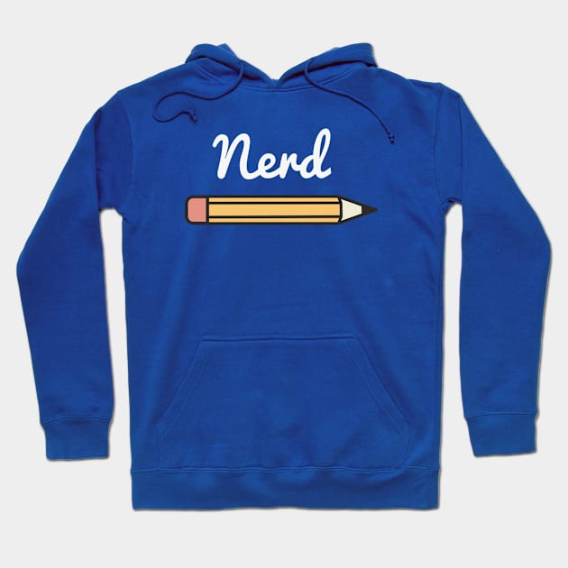 Nerd Pencil Writer T-Shirt Hoodie by happinessinatee